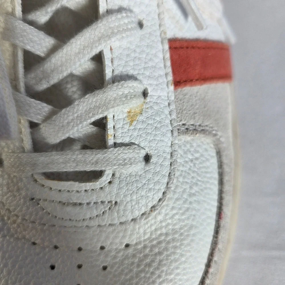 Gola Grandslam Trident Womens Sneakers White Orange Blue CLA415 Size US‎ 8